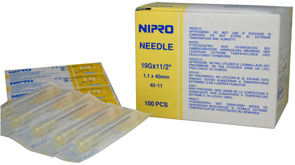 Nipro Needle 19G x 1 1/2