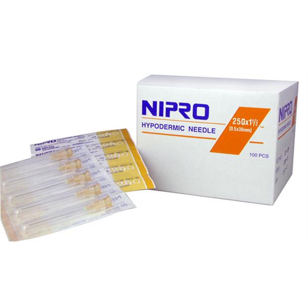 Nipro Needle 25G x 1 1/2