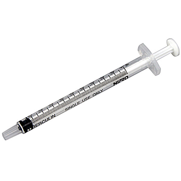 Nipro Syringe 1ml L/Slip 100's Tuberculin   