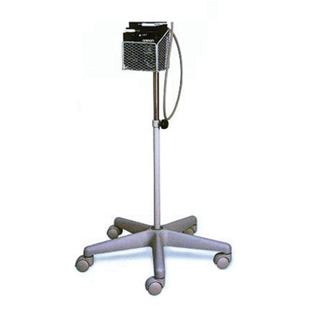 Omron Blue Mobile Stand with Basket for HEM 907 Professional Blood Pressure Monitor