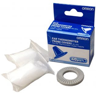 Omron TH839S Ear Thermometer Probe Covers. Pack of 40