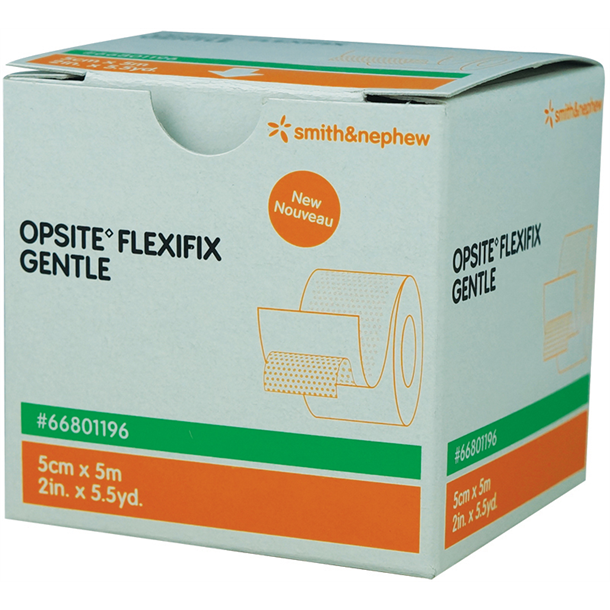 Opsite Flexifix Gentle Roll 5cm x 5m. Non-sterile