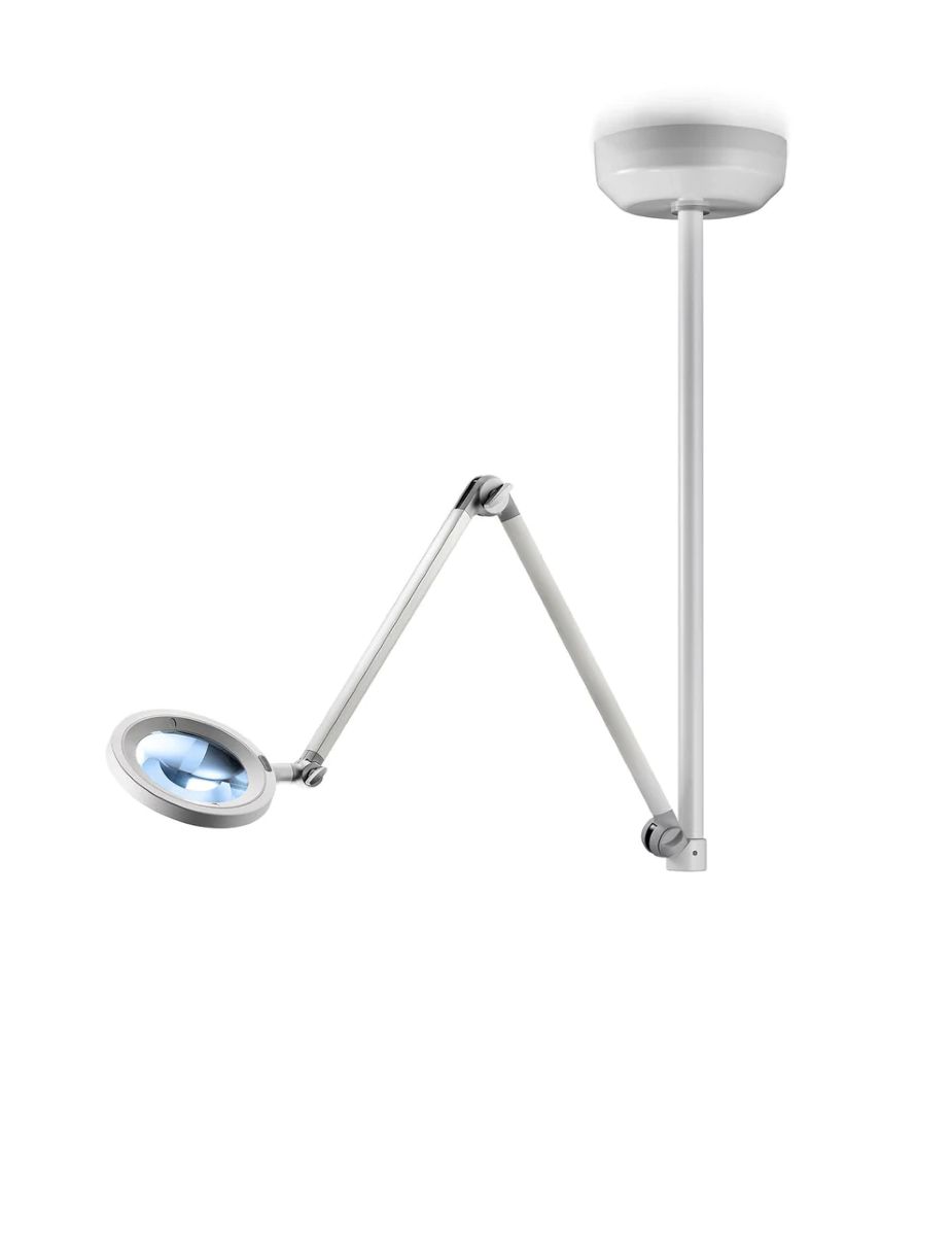 OpticLux 10-1 LED Magnifier with Ceiling Mount