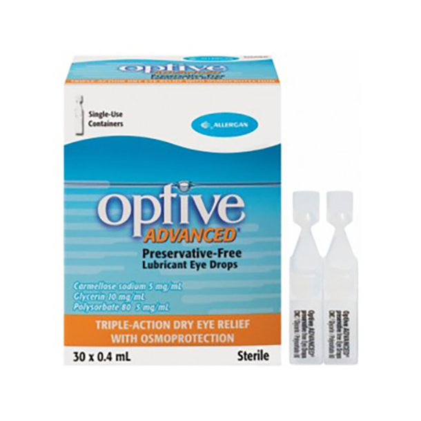 Optive Advanced Lubricant Eye Drop