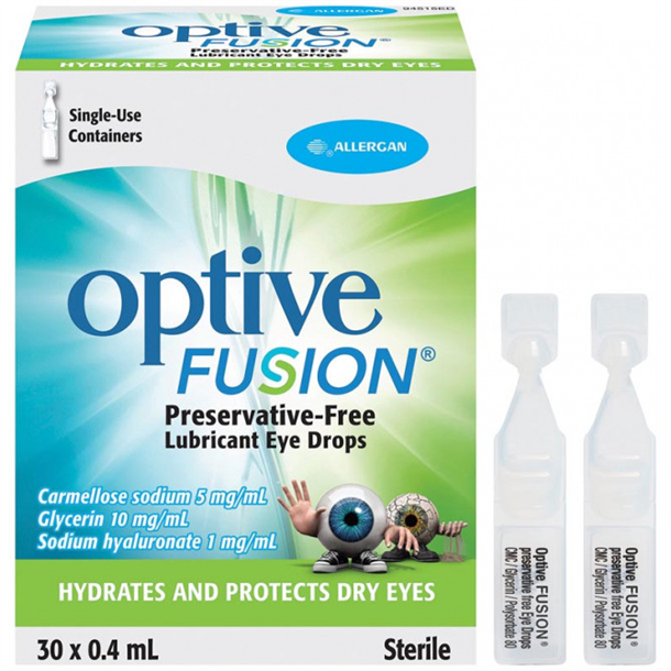 Optive Fusion Preservative Free Eye