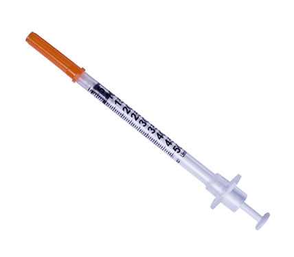 05MlInsulinSafetySyringe29GX516NeedleBoxOf100