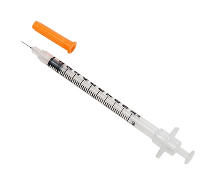 1MlInsulinSafetySyringe29GX516NeedleBoxOf100