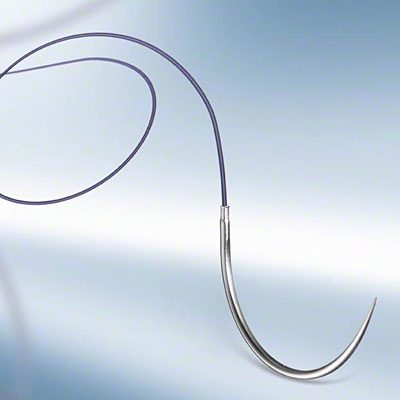 3/0 MonoPlus Suture 24mm Needle, 45cm Violet Thread.Box of 36