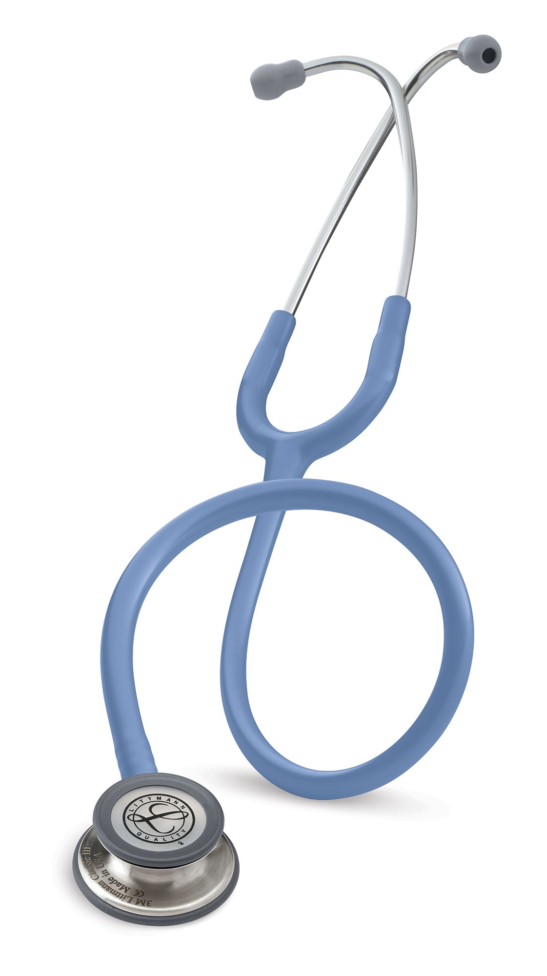 3MLittmannClassicIIIStethoscopeCeilBlueTube%2cStandardStainlessSteelFinish