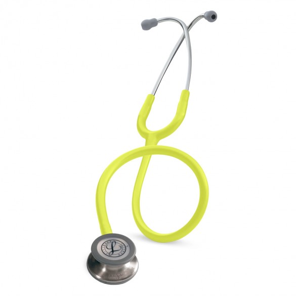 3MLittmannClassicIIIStethoscopeLemon-LimeTube%2cStandardStainlessSteelFinish