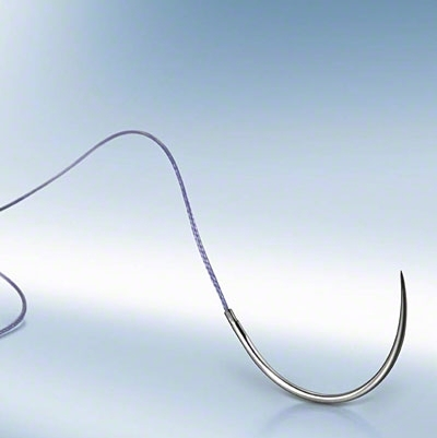 4/0 Novosyn Suture 19mm, 45cm Dyed. Box of 36
