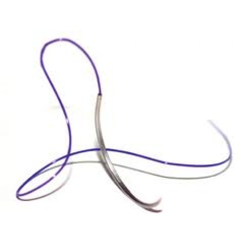 5/0 BIOSYN SUTURE 13MM RC HAND-HONED NEEDLE, 45CM. PACK OF 12
