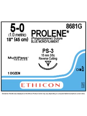 50ProleneSuture16MmRCNeedle