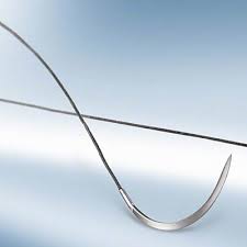 6/0 BRAUN SILK SUTURE 12MM 3/8 RC NEEDLE, 45CM. PACK OF 36