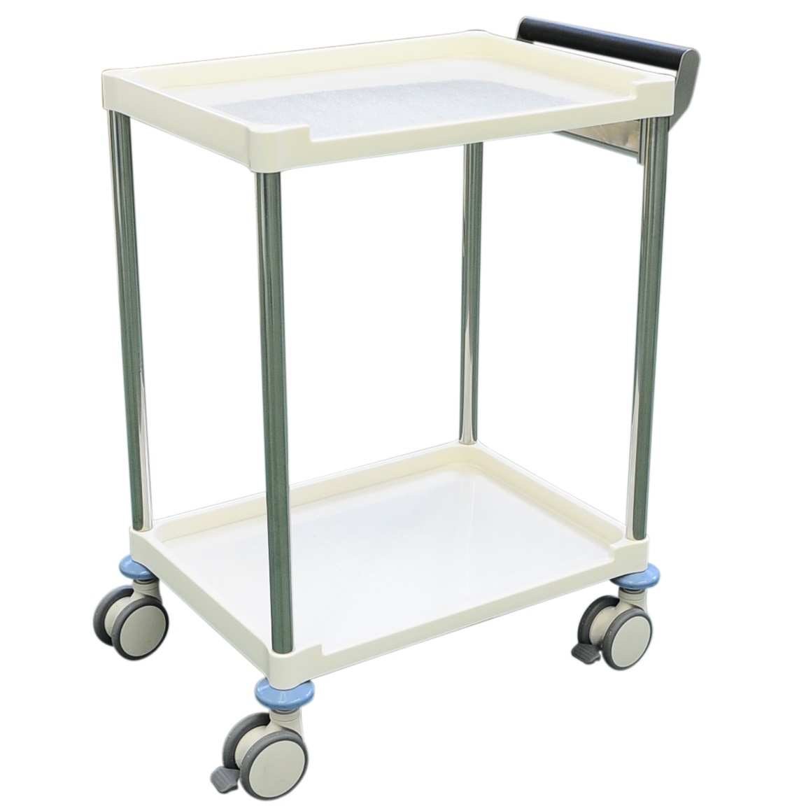 ABSInstrumentTrolleyWithPushHandle2Shelves%2c65X48X90Cm