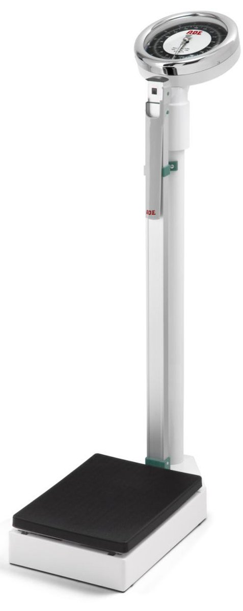 ADE Mechanical Column Scales with Height Rod 150kg