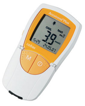 Accutrend Plus Cholesterol, Glucose, Triglyceride and Lactate Monitoring Kit