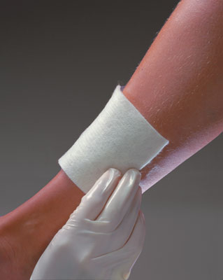 Algisite M Calcium Alginate Dressing 10cm x 10cm. Box of 10