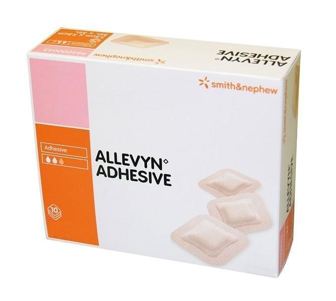 AllevynAdhesiveBorderDressing10CmX10Cm%2cPackOf10