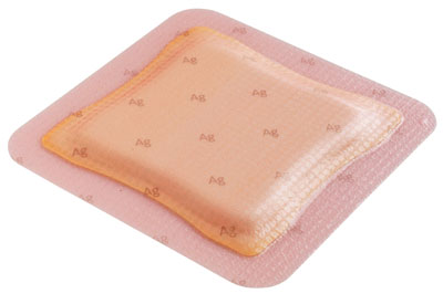 Allevyn Ag Adhesive Border Foam Dressing 10cm x 10cm. Box of 10