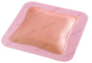 Allevyn Ag Gentle Adhesive Border Dressing 7.5cm x 7.5cm. Box of 10