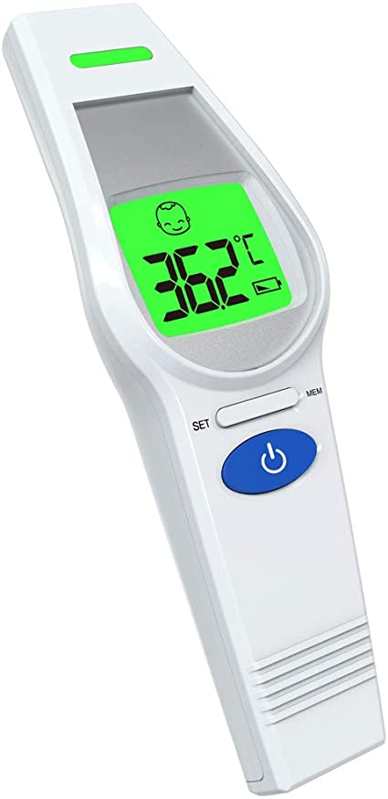 AlphamedInfraredForeheadNon-ContactThermometerModelUFR106