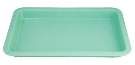 Autoplas Flat Instrument & Dressing Tray 220mm x 140mm Green