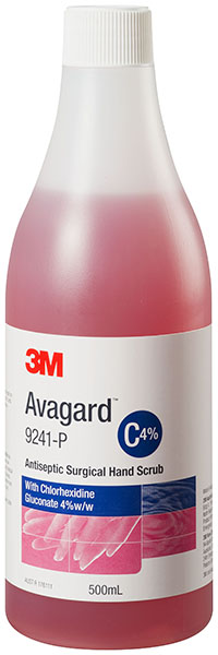 AvagardAntisepticSurgicalHandScrub-ChlorhexidineGluconate4500MlPumpBottle