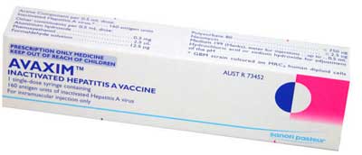 Avaxim Hepatitis A Vaccine 0.5mL Prefilled Syringe *S4*