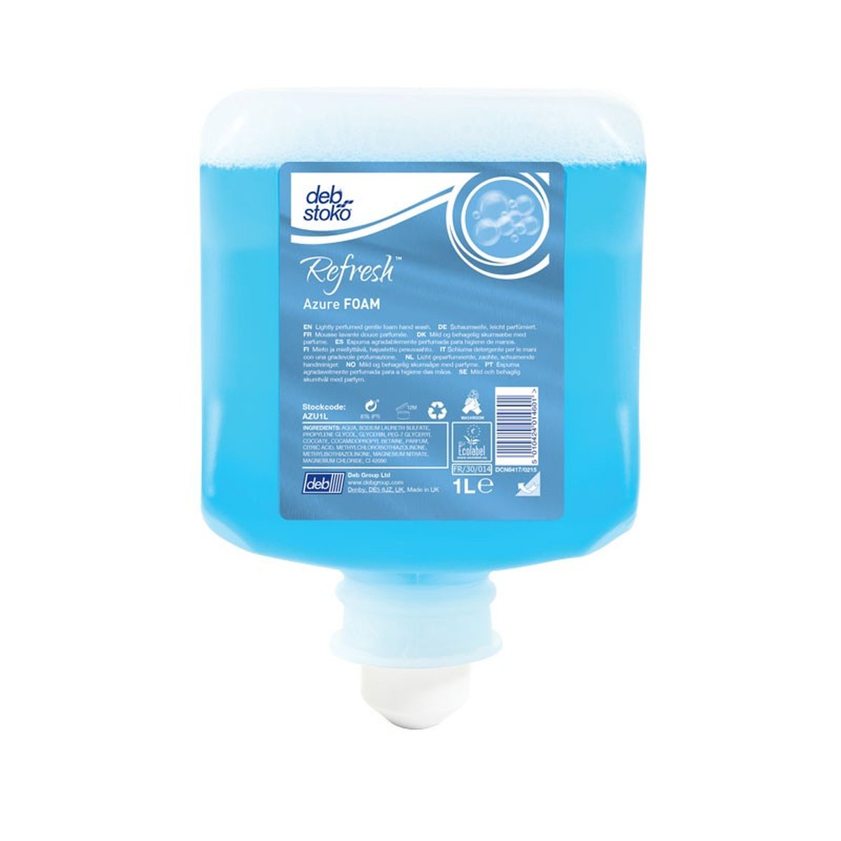 Azure Foam Hand Wash 1.2 Litre Cartridge