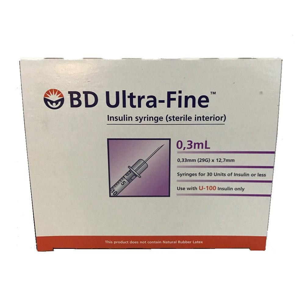 BD03MlSyringeWith29GX12Ultra-FineNeedle(326103)BoxOf100