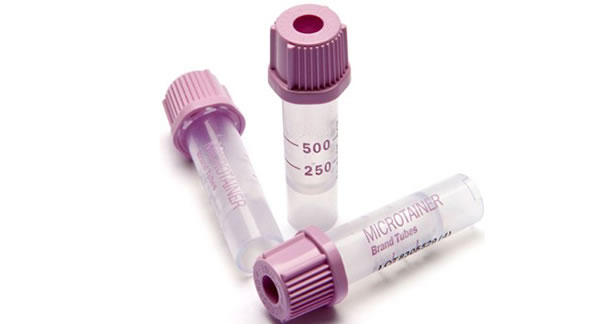 BDMicrotainerK2EDTATube250-500Ul(Lavender)WithMicrogardClosurePackOf50