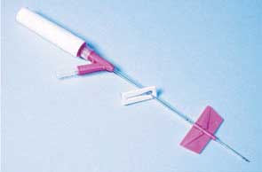 BD Saf-T-Intima. 24G x 3/4