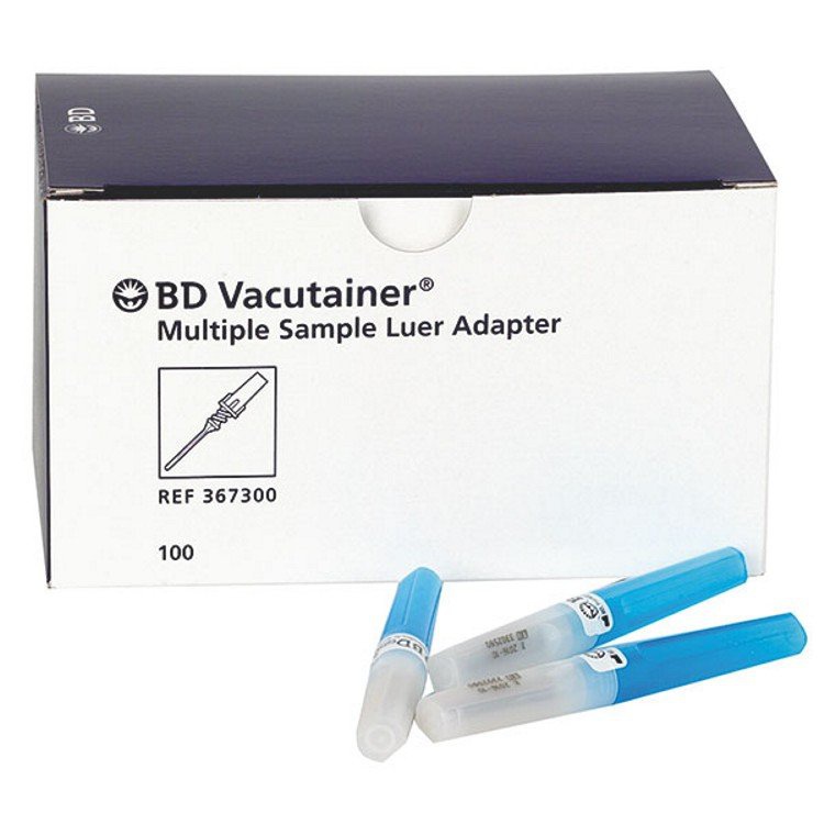 BD Vacutainer Luer Adaptors Pack of 100
