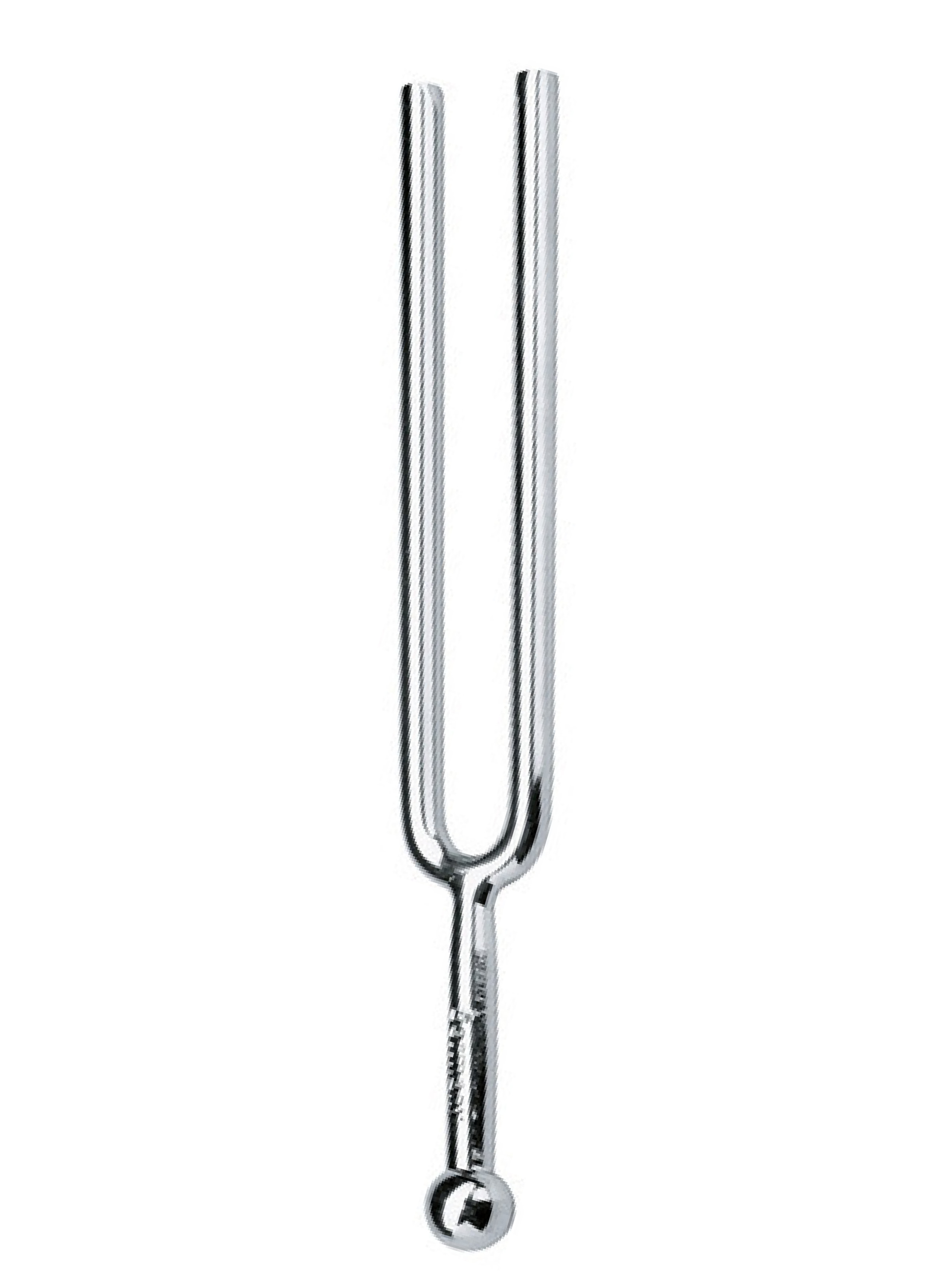 BasicC512TuningForkWithFoot-StainlessSteel