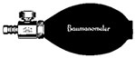 BaumanometerLargeNon-LatexBulbAndAir-FloControlValve