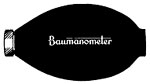 Baumanometer Large Non-latex Inflation Bulb Only
