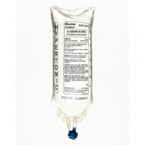 Baxter 3% Sodium Chloride Solution (Hypertonic Saline) Carton of 12 1000mL IV Bag's