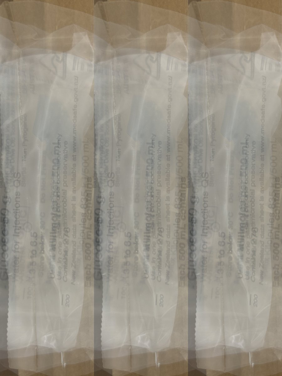 Baxter Glucose 10% Solution for Injection 500mL IV Bag EACH