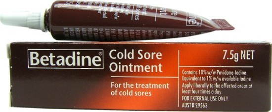 BetadineColdSoreOintment75G(PovidoneIodine10)