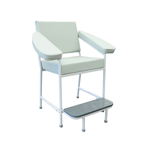 BloodCollectionChairWithFoldOutFootRest%2cSlopingArmrestsGreyUpholsterySeat55Cmw