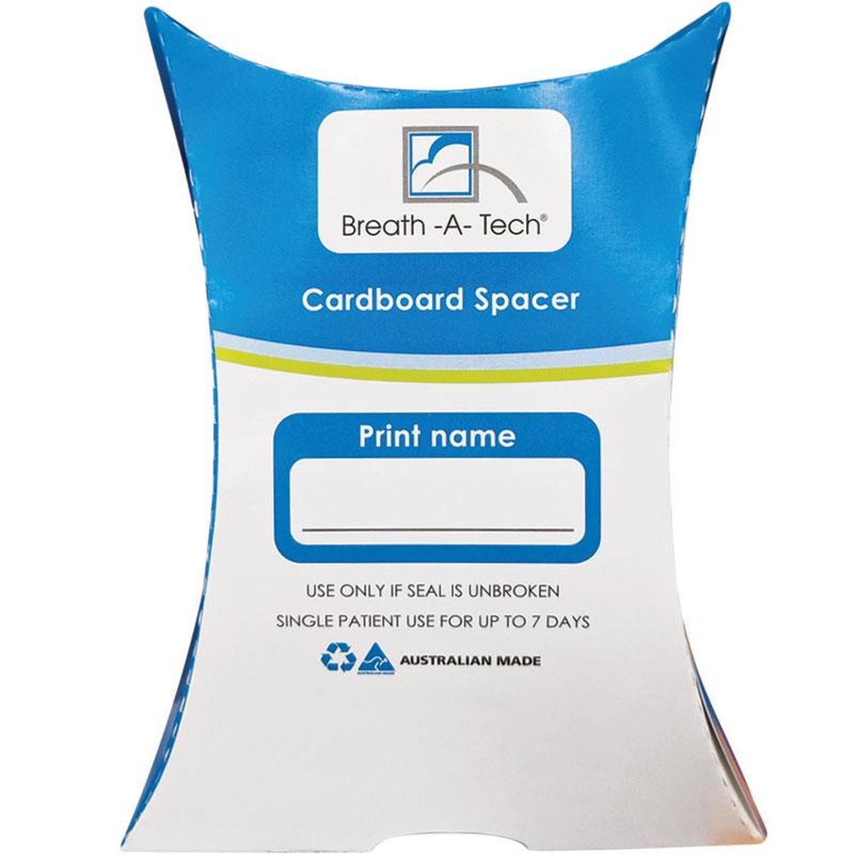 Breath-A-Tech Disposable Cardboard Spacer. Pack of 40 