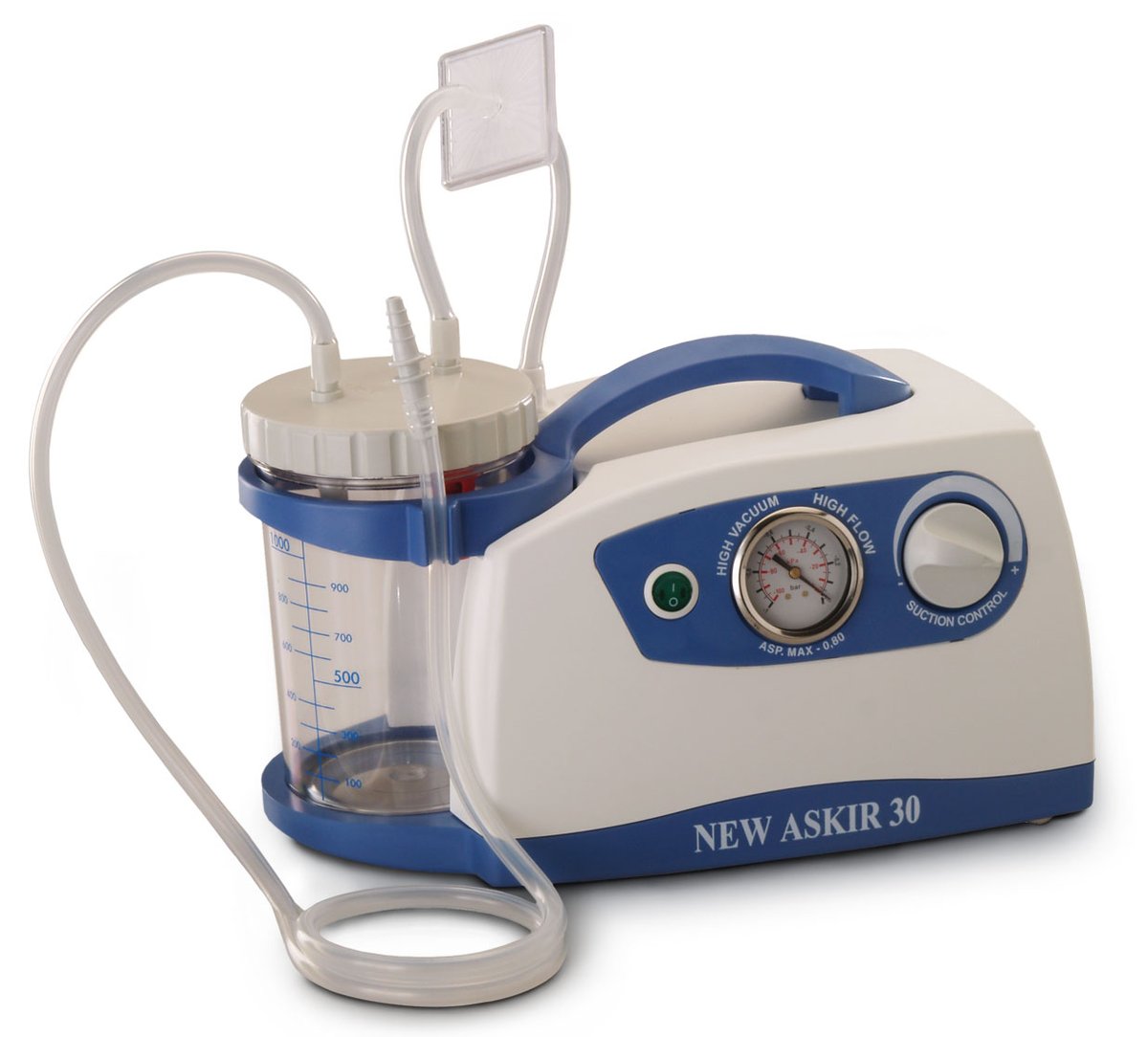 CA-MI Askir 30 Suction Unit with 1 Litre Autoclavable Suction Jar