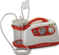 CA-MI Askir 36BR Suction Unit with 1L Autoclavable Jar - Dual Voltage with Rechargeable Battery