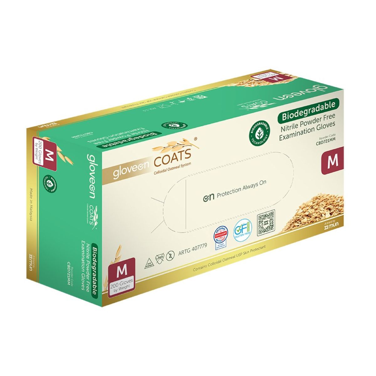 COATS Biodegradable Nitrile Gloves