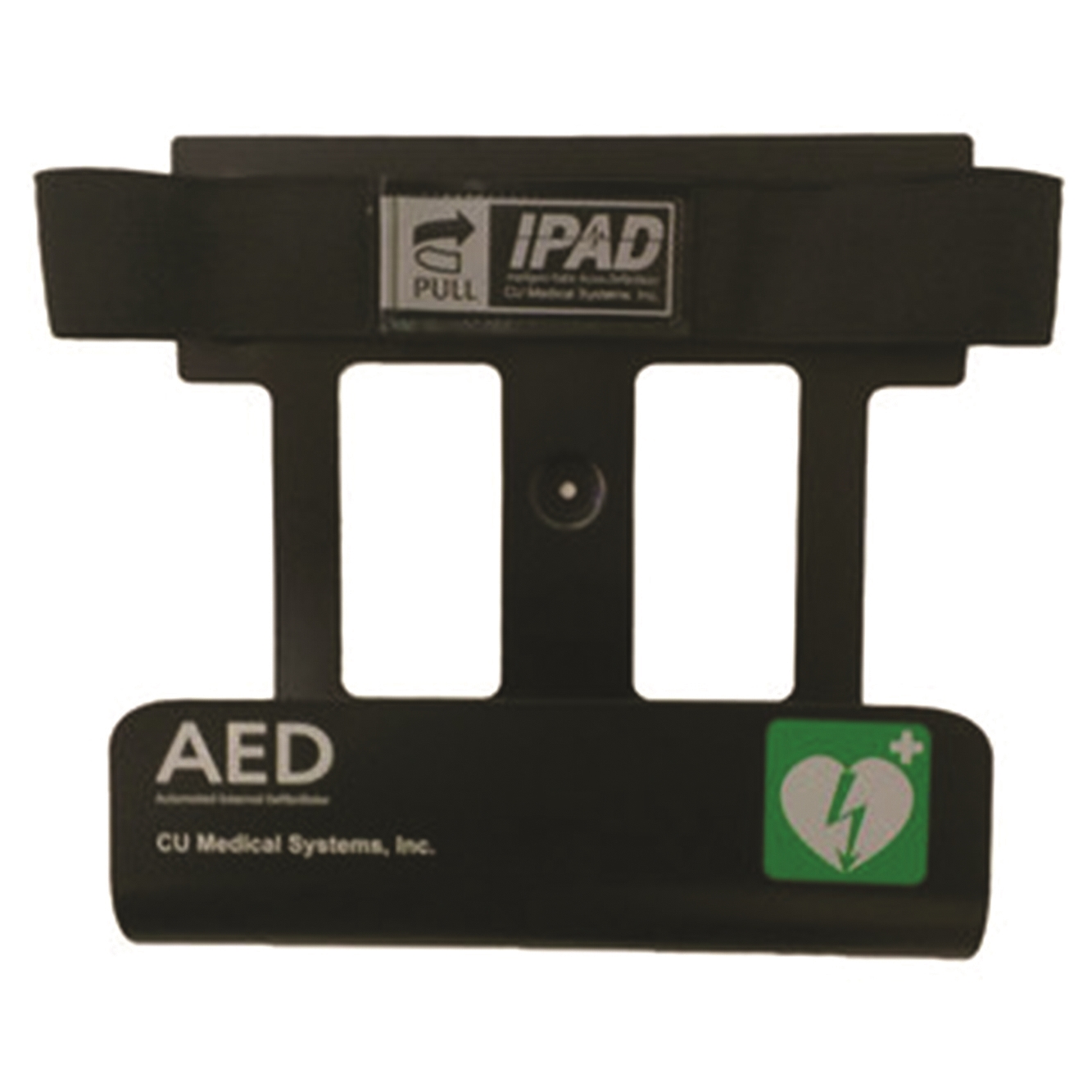 CU Medical Systems Wall Bracket with Sign for iPAD SP1/SP2 Defibrillator Units