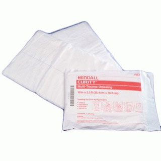 CURITY MULTI-TRAUMA DRESSING   50'S