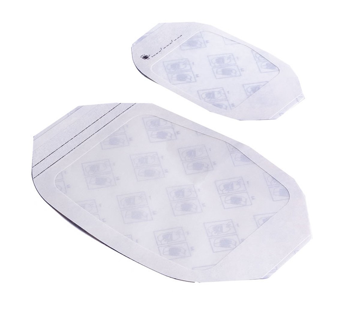 Claripose Transparent Film Island Dressing 6cm x 7cm. Box of 100