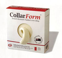 CollarForm Padded Arm Sling 5cm x 6m Roll. Pack of 2
