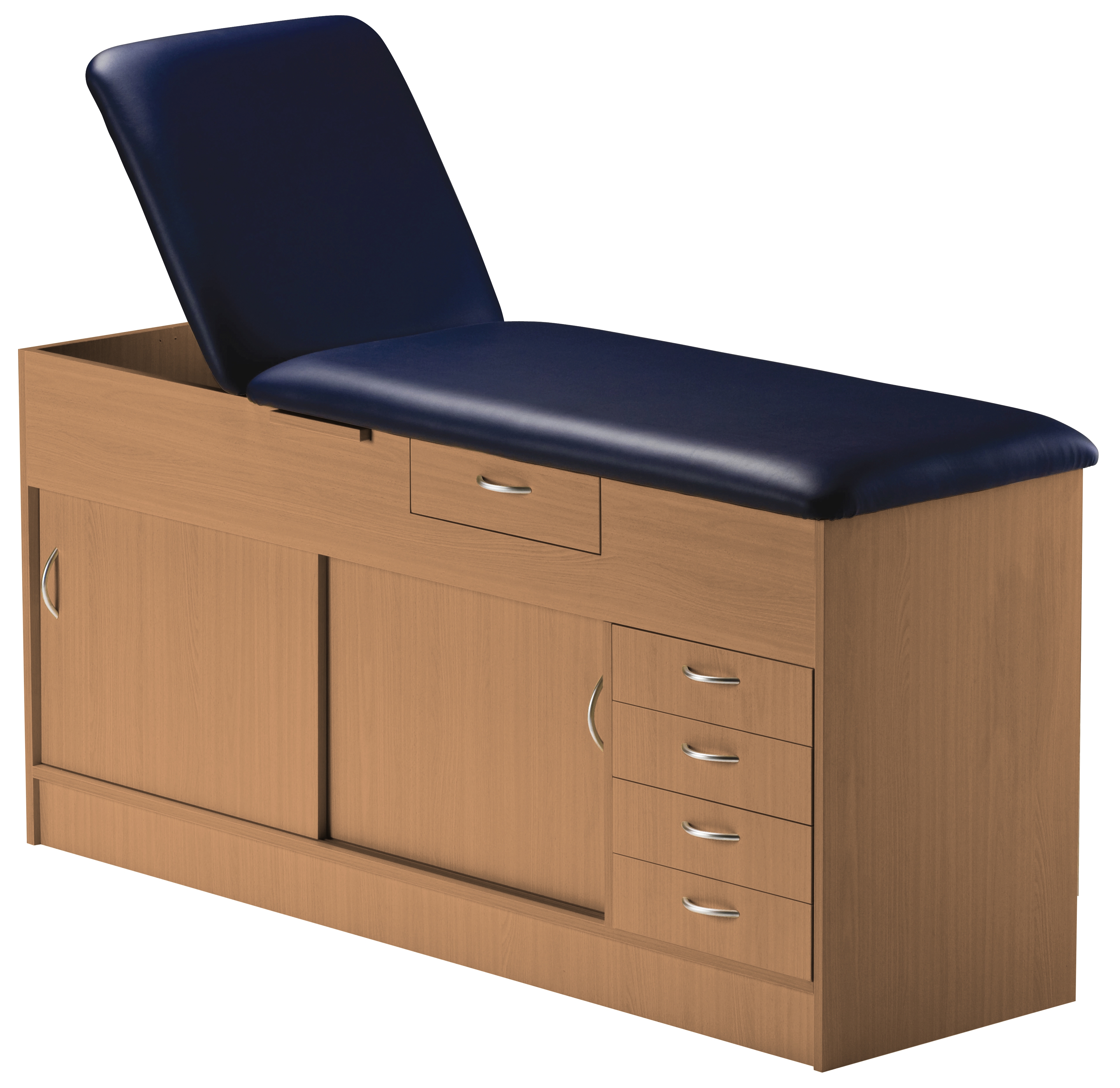 CombinationTimberCouchHalfMultibankWindsor(Navy)TopAndBeechBase